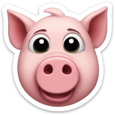 pig from Gravity Falls sticker