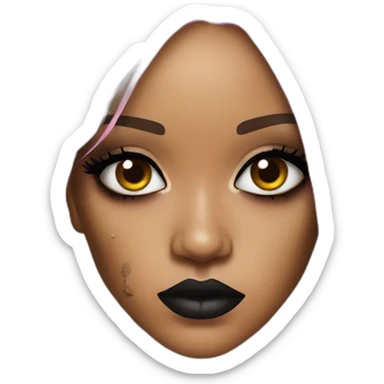 zombi rihanna sticker