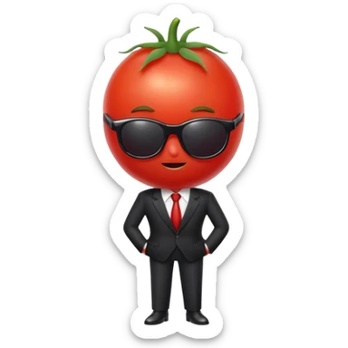 Tomato spy sticker