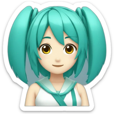 Miku sticker