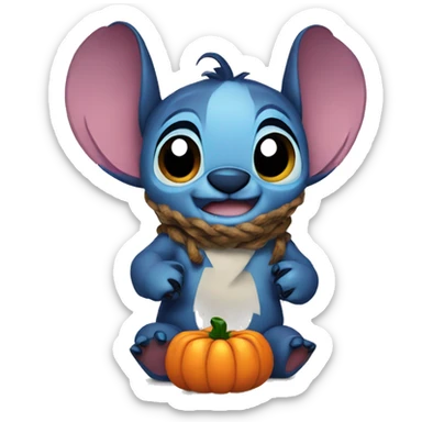 stitch halloween 🎃 sticker