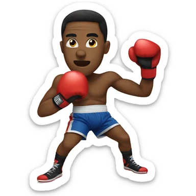 Boxing sticker