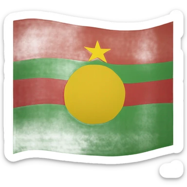 Kurdistan flag emoji sticker