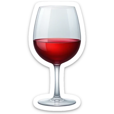 copa de vino sticker
