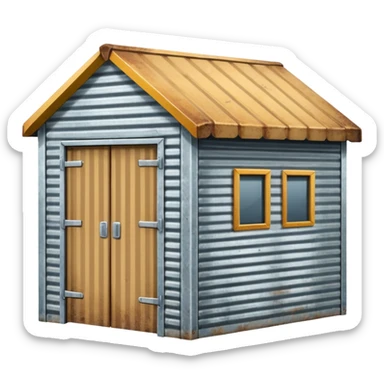 homeless reinforced shelter sticker