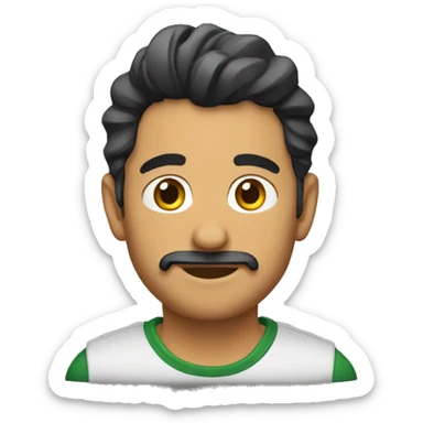 Chico sonrojado  sticker