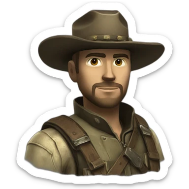Fallout new vegas ncr ranger sticker