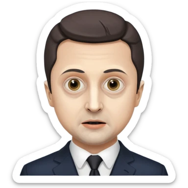 horror film zelensky sticker