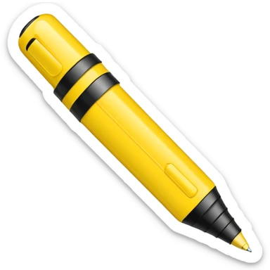 pen highlighter  sticker