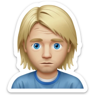 Kurt cobain sticker