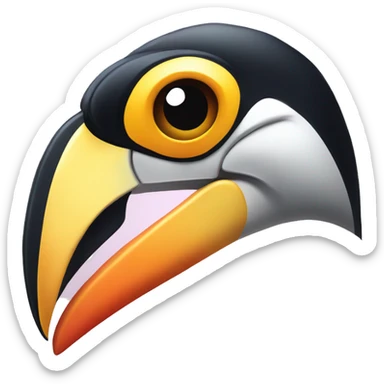 toucan bird sticker