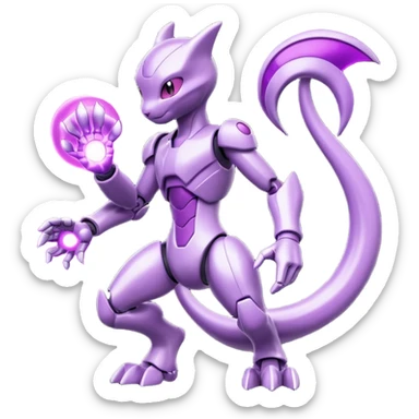 Mewtwo-Genesect-fusion sticker
