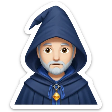 Zauberer reiseumhang sticker