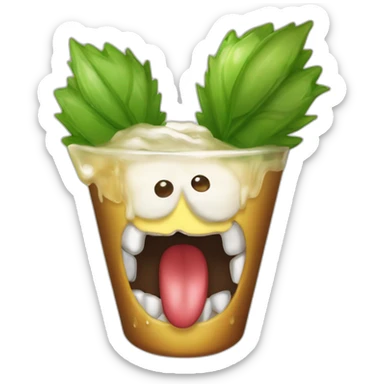 Cola de raton dientes de leon y alas de dragon sticker