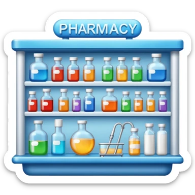 pharmacy sticker