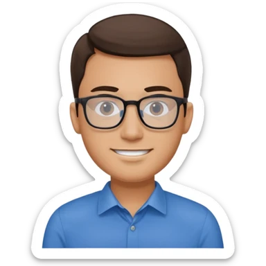 office worker man, make 2 variant, two of them are proper but have different characteristic sticker