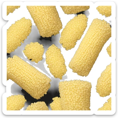 Couscous black and white sticker