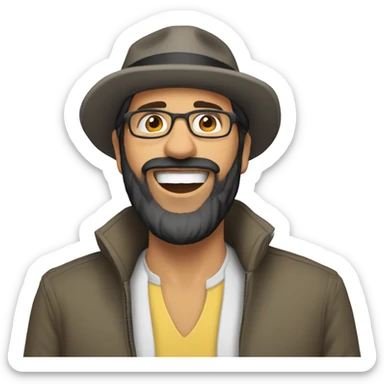 Juan Luis Guerra surprised sticker