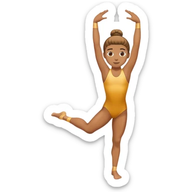 gymnastics sticker
