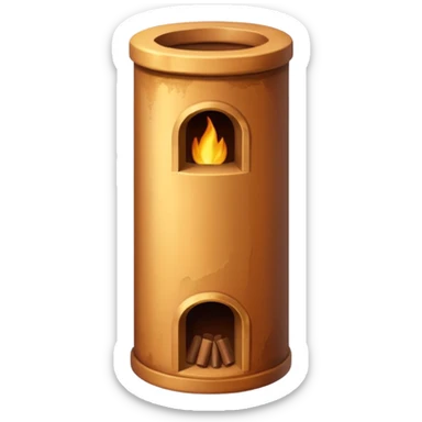 kurtoskalacs típic chimney sticker