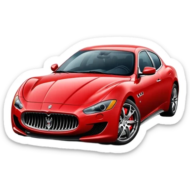 Maserati sticker