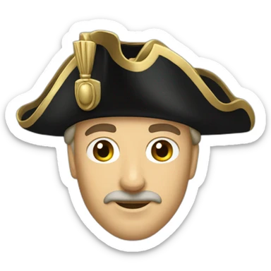 the bicorne  sticker