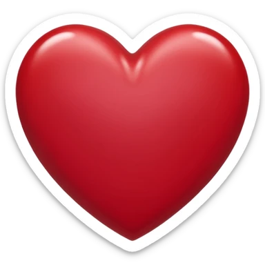 crimson heart with alabama script a sticker