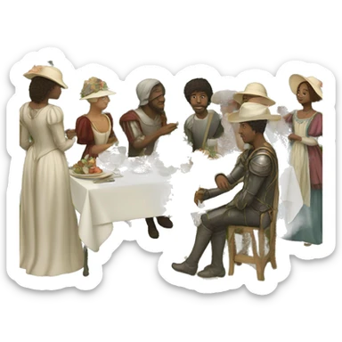 Renaissance Garden Party sticker