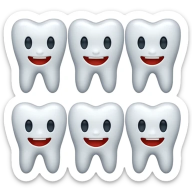 keep the teeth sticker