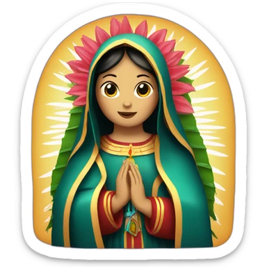 virgen de guadalupe sticker
