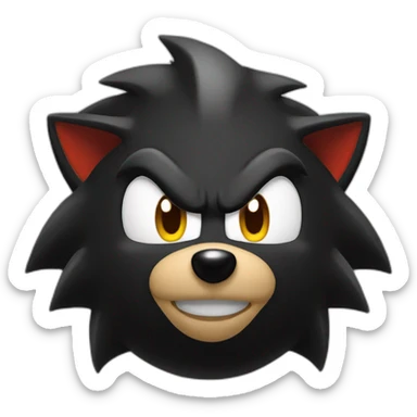 shadow-the-hedgehog sticker