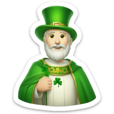 Saint Patrick day sticker