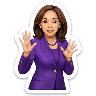 kamala harris sticker
