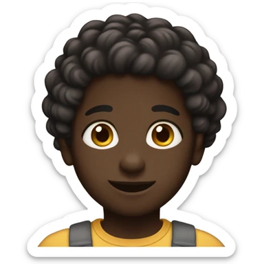 Kindness, dark skinned bo sticker