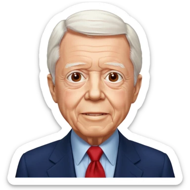 Jimmy Carter in 1976 sticker