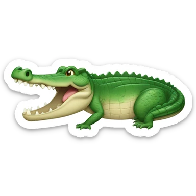 crocodile sticker