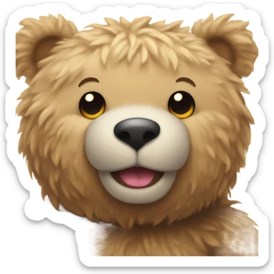 Little teddy bear  sticker