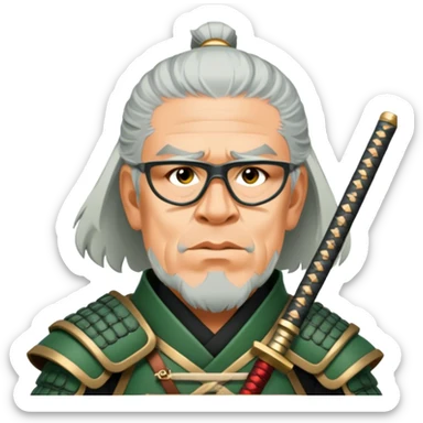 Samurai Sentry sticker