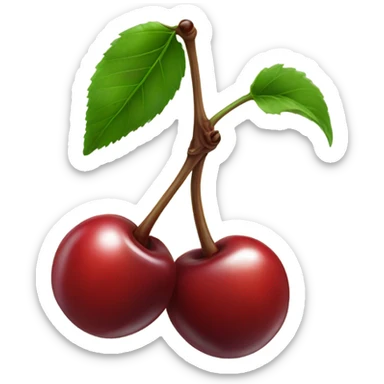 cherry  sticker