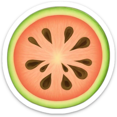melons slice sticker
