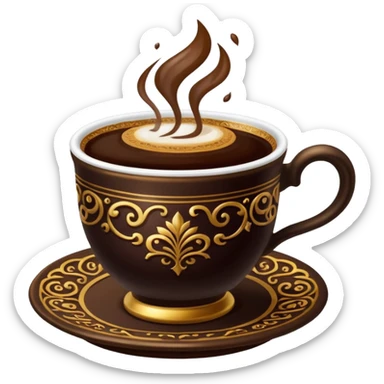 turkish coffe  sticker