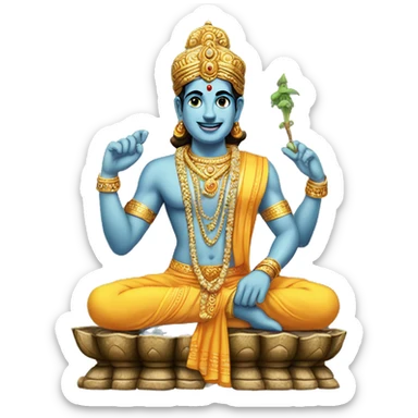 Lord Vishnu  sticker