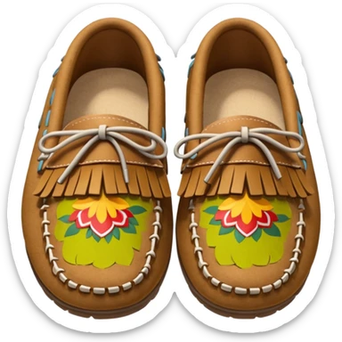 moccasins sticker