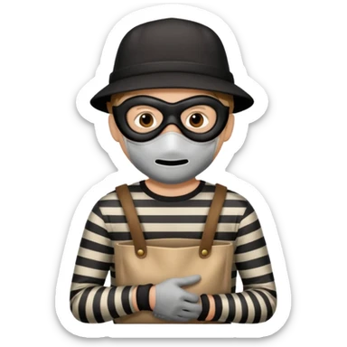 Burglar sticker
