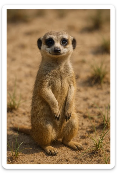 Meerkat sticker