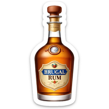 Dominican brugal sticker