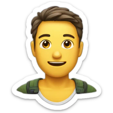 Chat qui tire la langue sticker