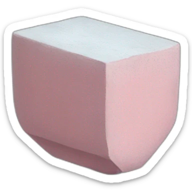 piece of chalk sticker