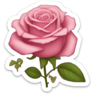Ruban rose sticker
