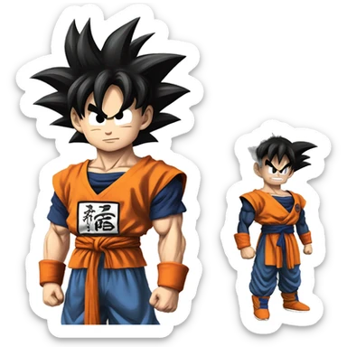 Son Goku Sayan sticker